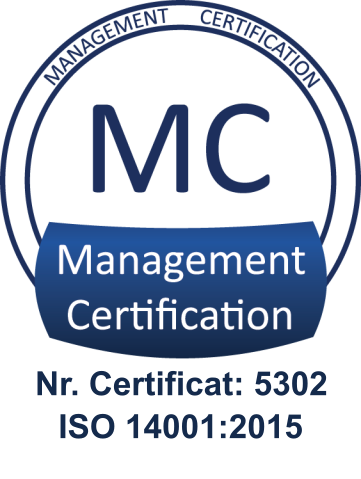 ISO 14001:2015 — Cert. No. 5877